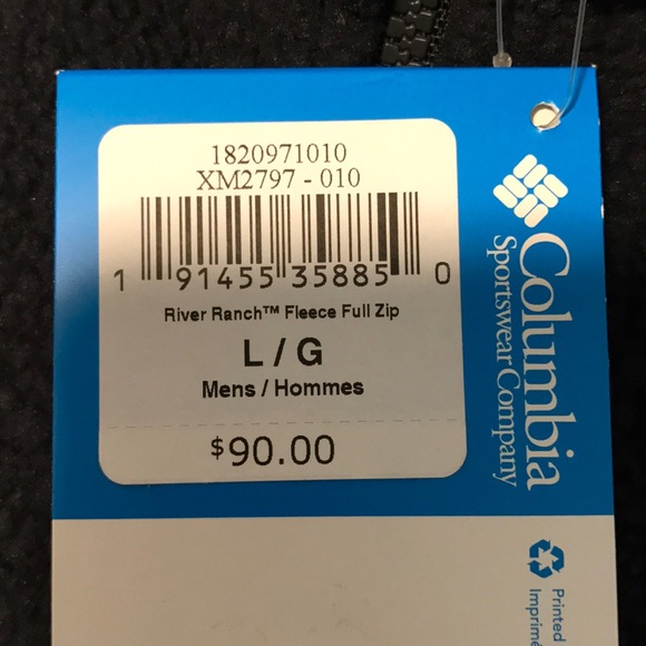 Columbia- Mens River Ranch Fleece - Picture 5 of 6